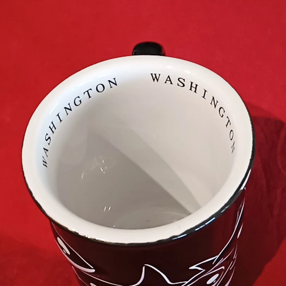 Washington Dolphin 3D Art Coffee Or Tea Mug. 5"Tall - 4"Wide. - Picture 8 of 10